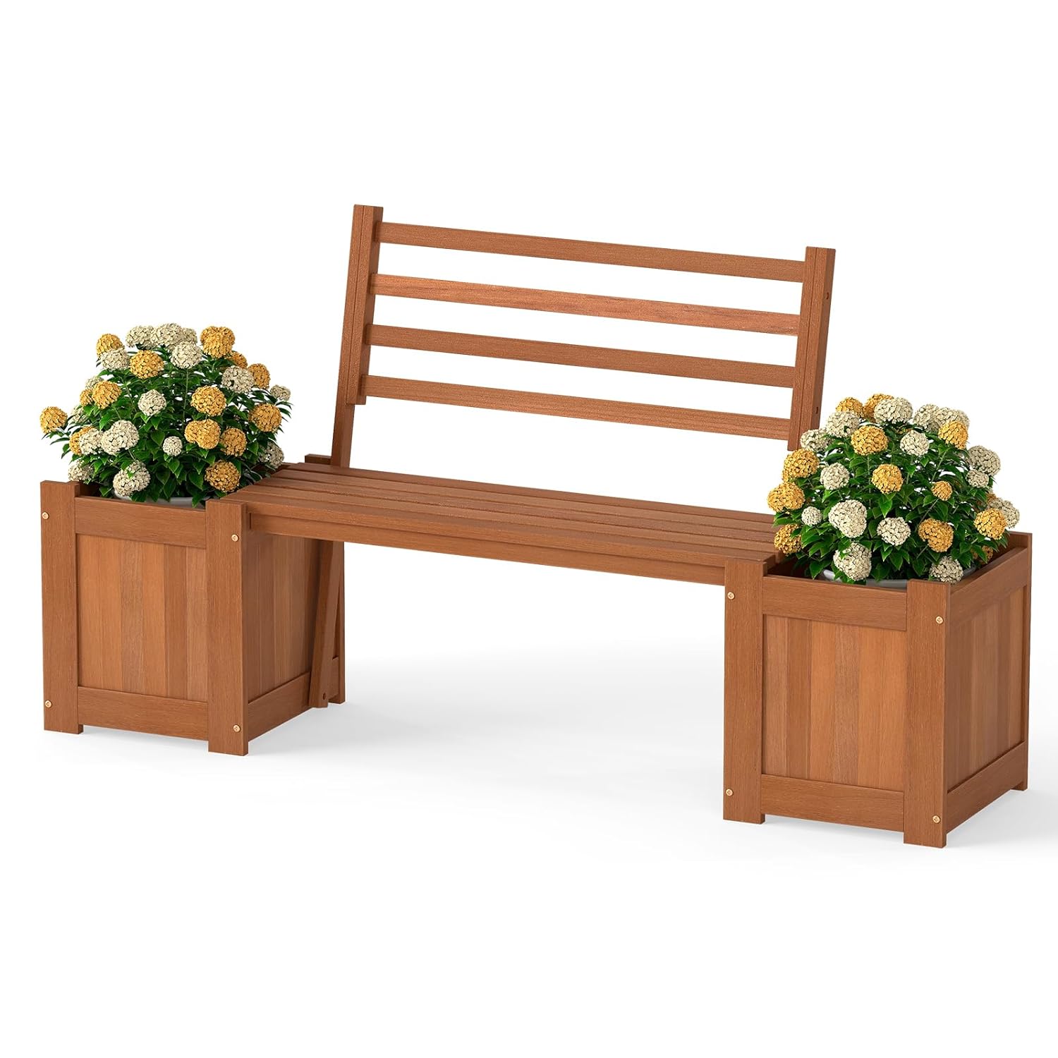 Outdoor Furniture Oil - 2-in-1 Wood Outdoor Bench with Raised