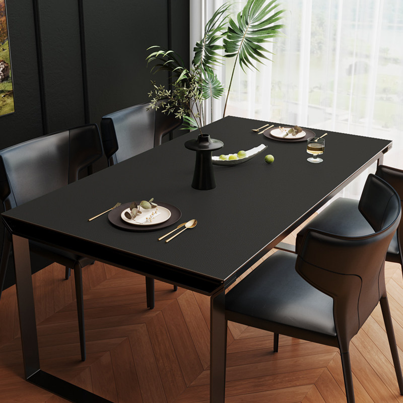 Outdoor Furniture Oil - Black Table Cover Protector Waterproof Oil-Proof