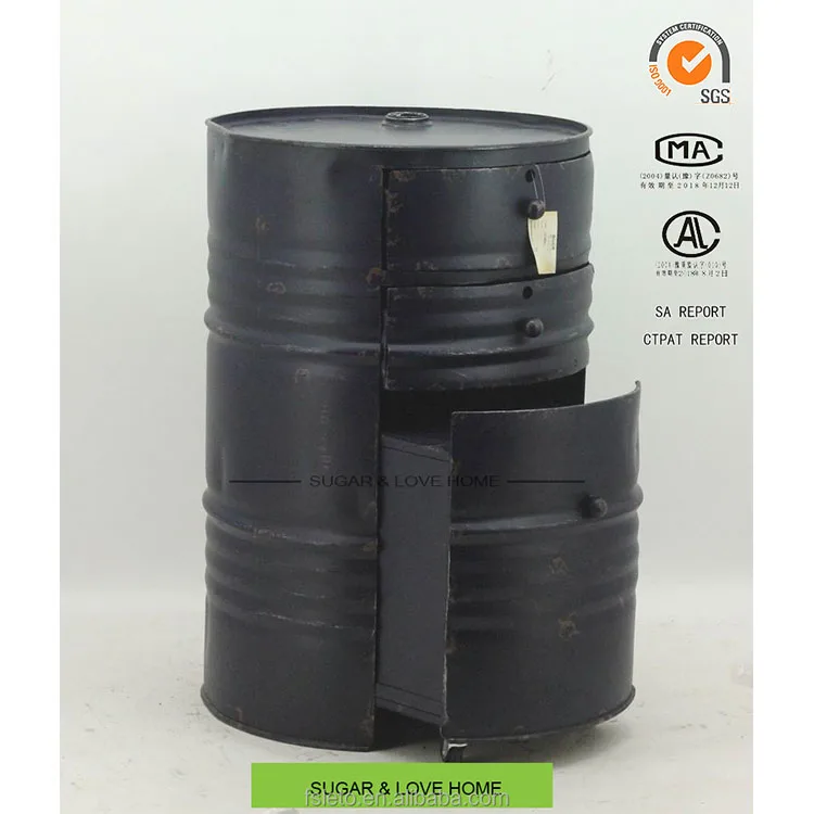 Outdoor Furniture Oil - Oem Industrial Loft Style Oil Drum