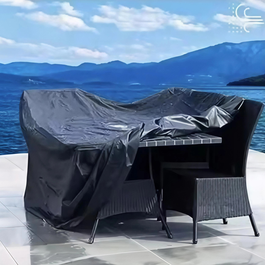 Outdoor Furniture Protector - Smooth PVC Waterproof Garden Chair Cover