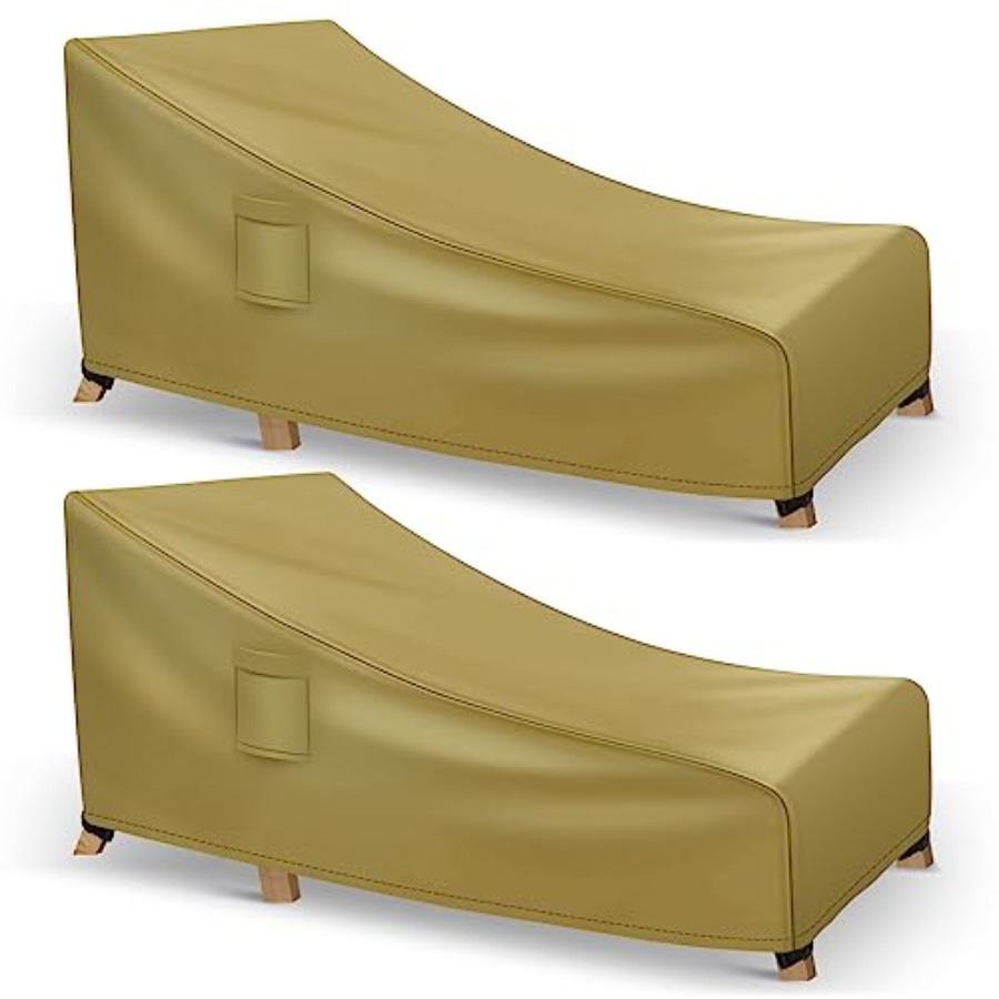 Outdoor Furniture Heavy Duty - Chaise Lounge Covers Outdoor Waterproof, Heavy