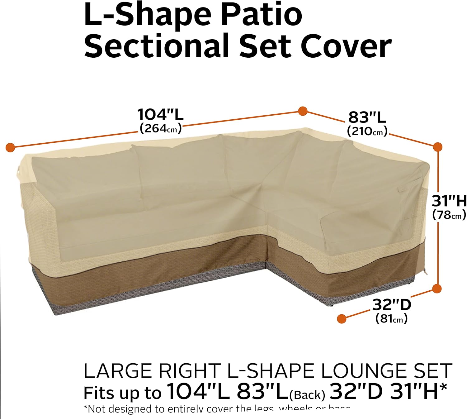 Water-Resistant Patio Sectiona – Outdoor Furniture L Shape recenzja i cena