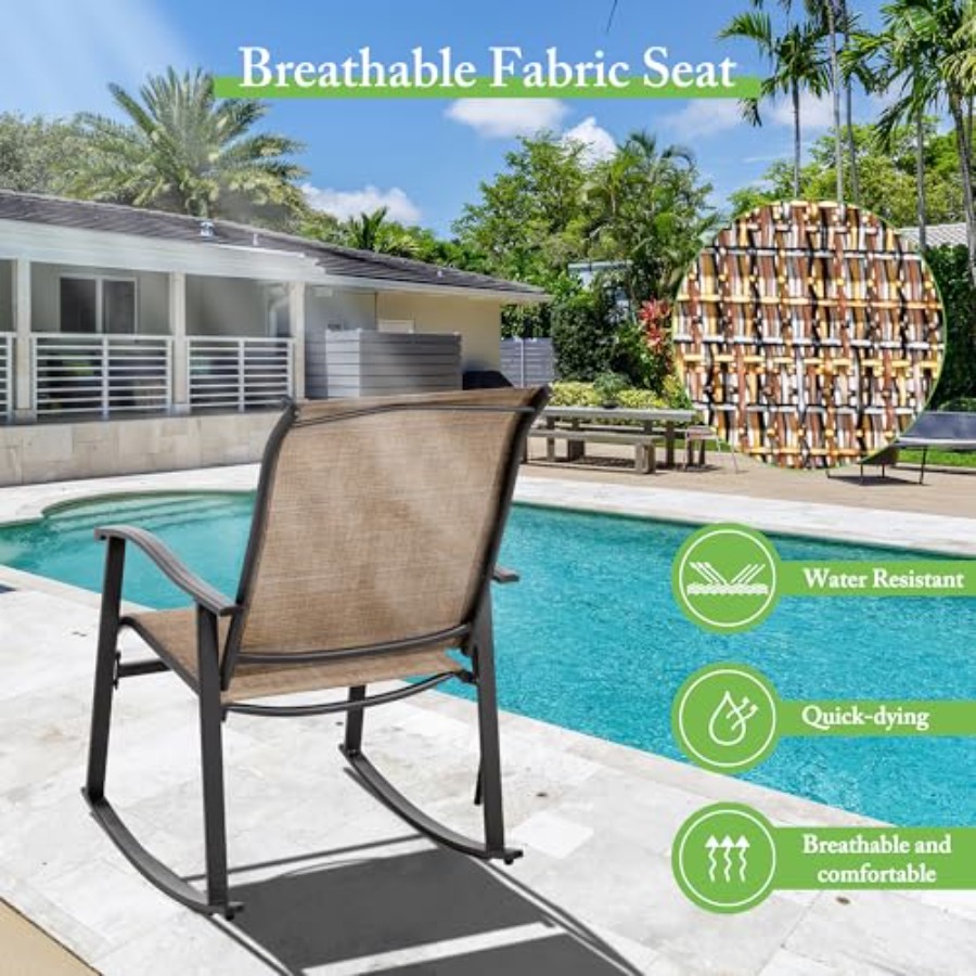 Shintenchi Rocking Chair Outdo – Outdoor Furniture For Patio recenzja i cena