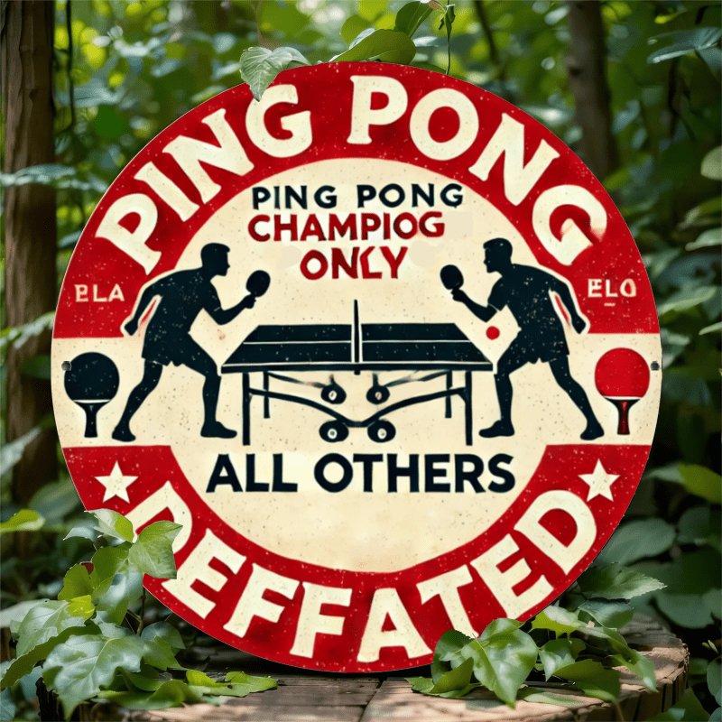 Table Tennis Champion Parking  – Outdoor Furniture Iron recenzja i cena