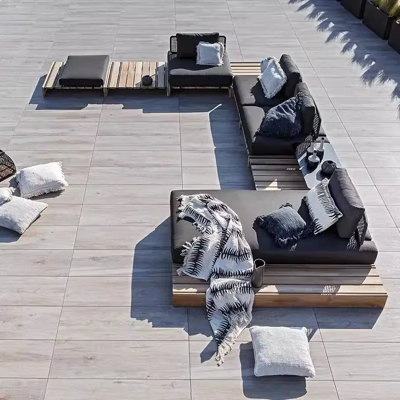 #Garden Teak Outdoor Sectional – Outdoor Furniture L Shape recenzja i cena