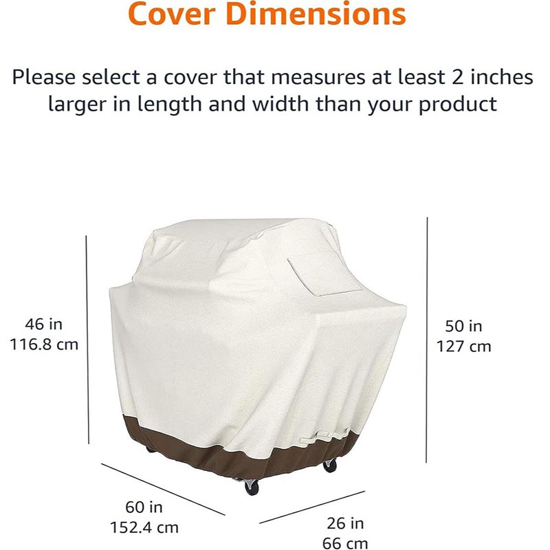 210D BBQ Beige Barbecue Grill  – Outdoor Furniture Protector recenzja i cena