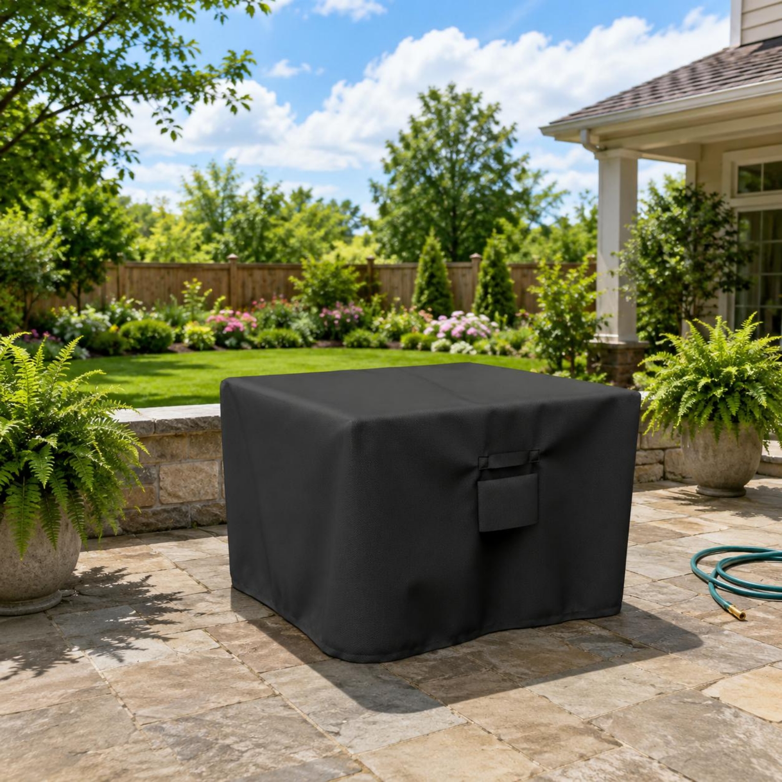 Square Patio Table Cover Draws – Outdoor Furniture Protector recenzja i cena