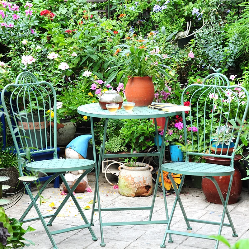 Outdoor Courtyard Garden Chair – Outdoor Furniture Iron recenzja i cena