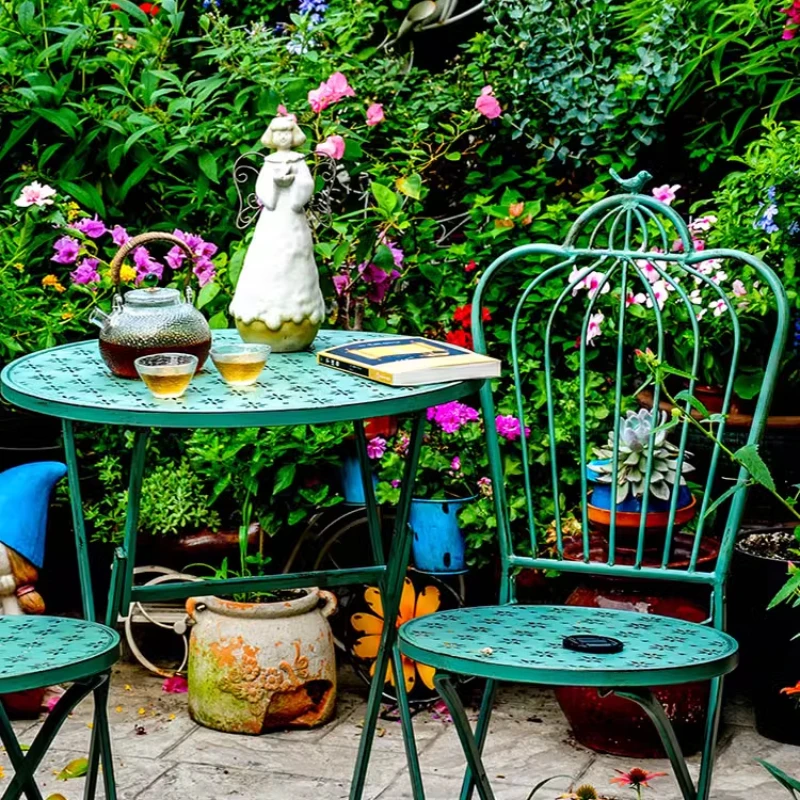 Outdoor Courtyard Garden Chair – Outdoor Furniture Iron recenzja i cena