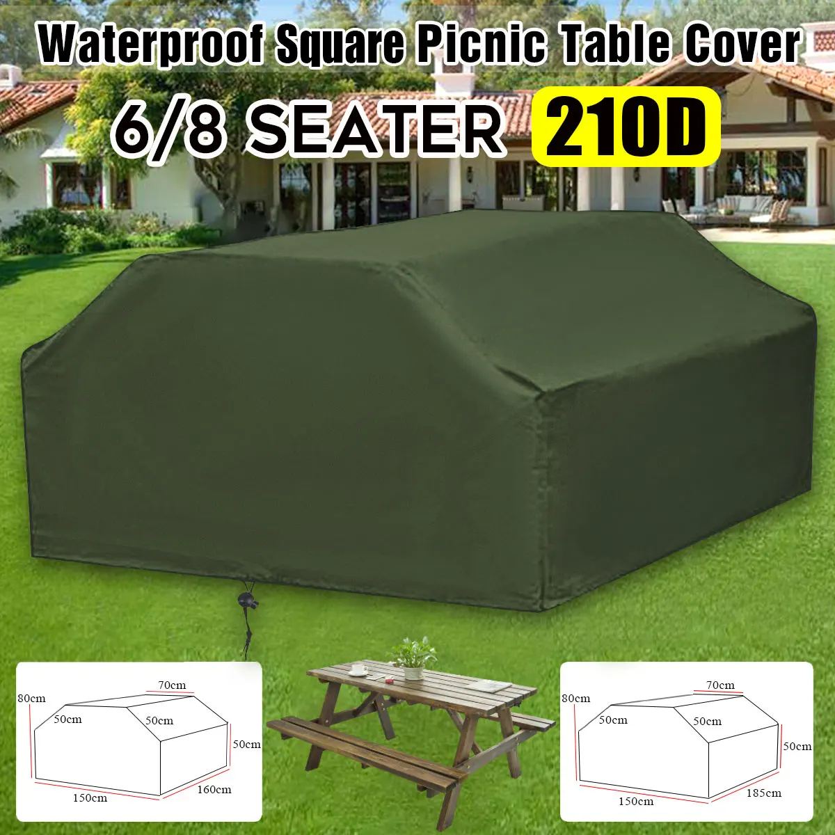 210D For 6/8 Seater Picnic Tab – Outdoor Furniture Paint recenzja i cena
