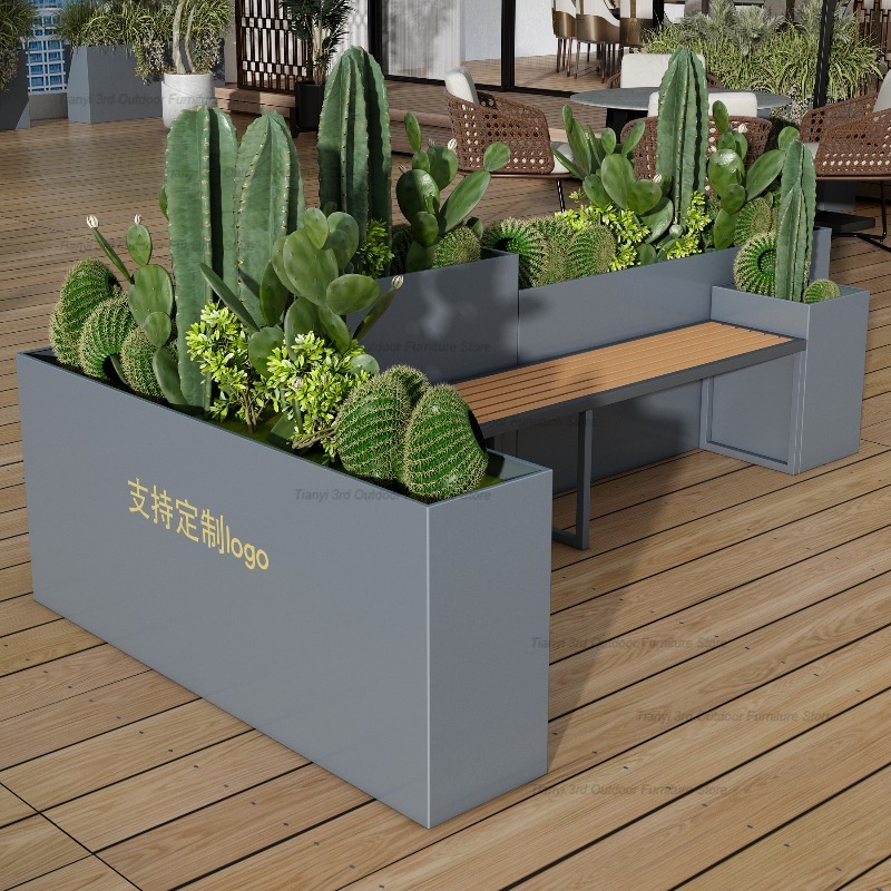 Nordic Stainless Steel Planter – Outdoor Furniture Iron recenzja i cena