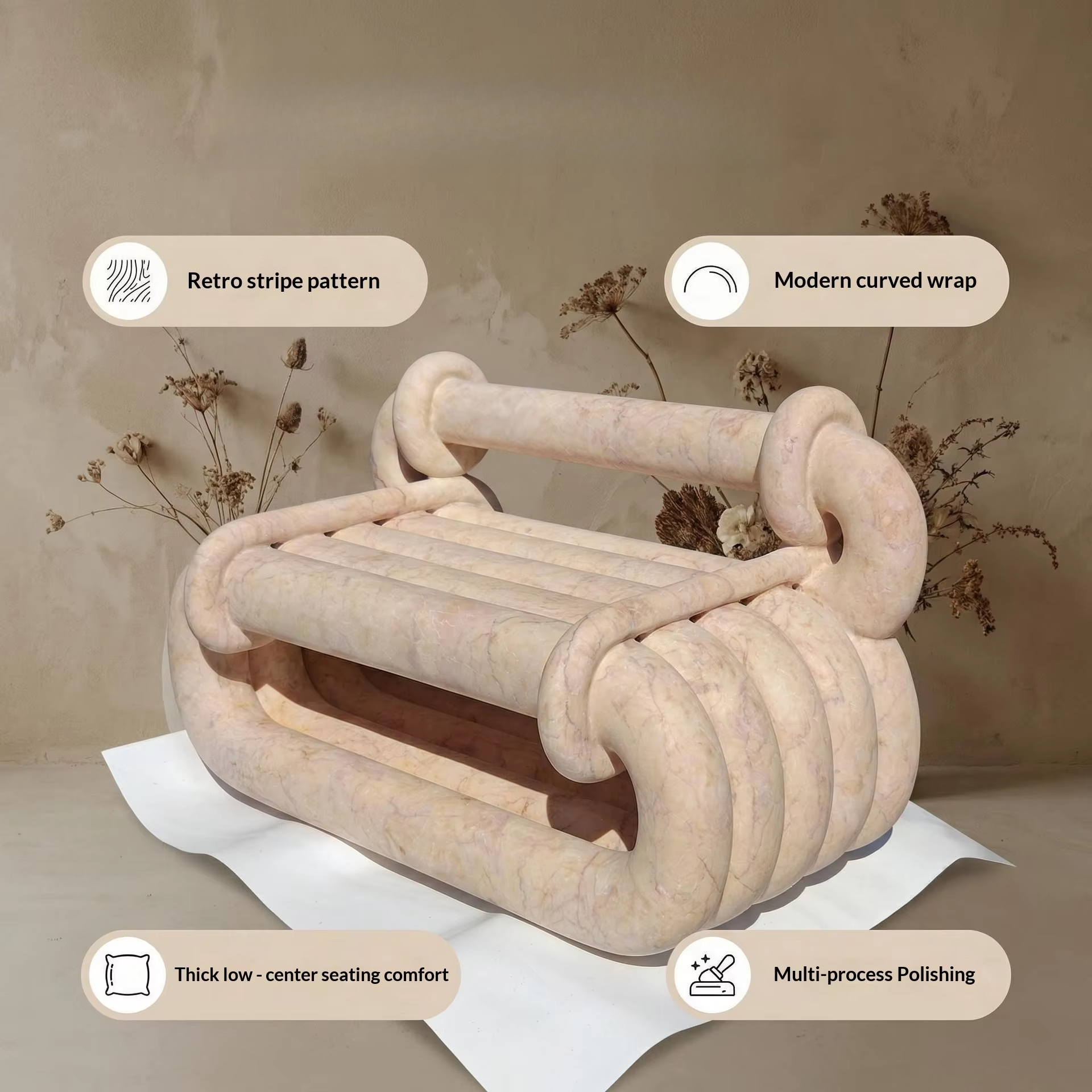 Natural marble polished outdoo – Outdoor Furniture Brands recenzja i cena