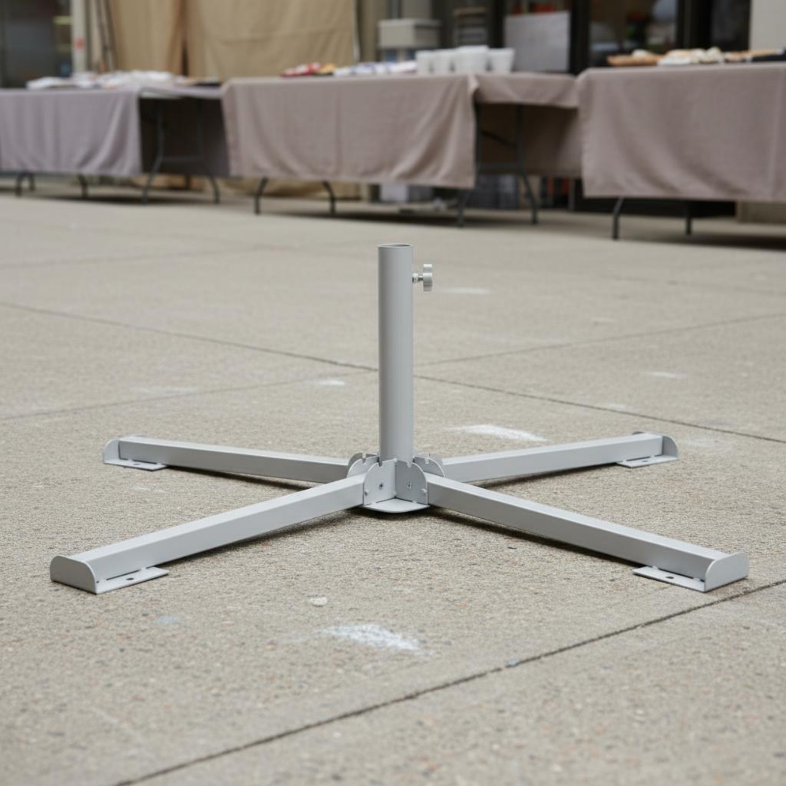 Cross Umbrella Stand Easy to K – Outdoor Furniture Legs recenzja i cena