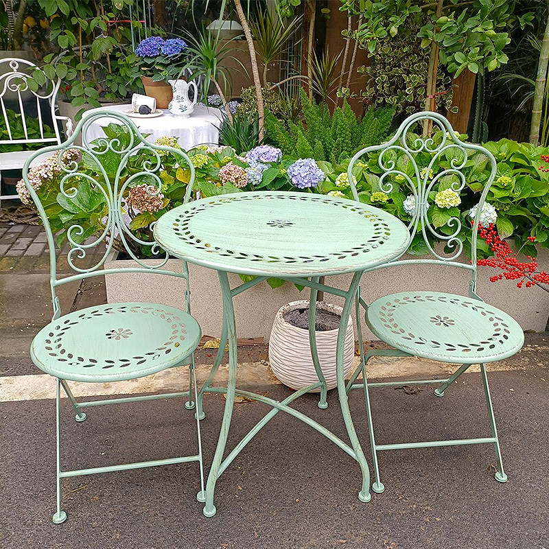 French Country Iron Table and  – Outdoor Furniture Iron recenzja i cena