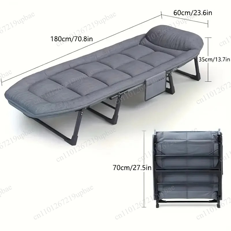 Portable Folding Sleeping Bed  – Outdoor Furniture Heavy Duty recenzja i cena