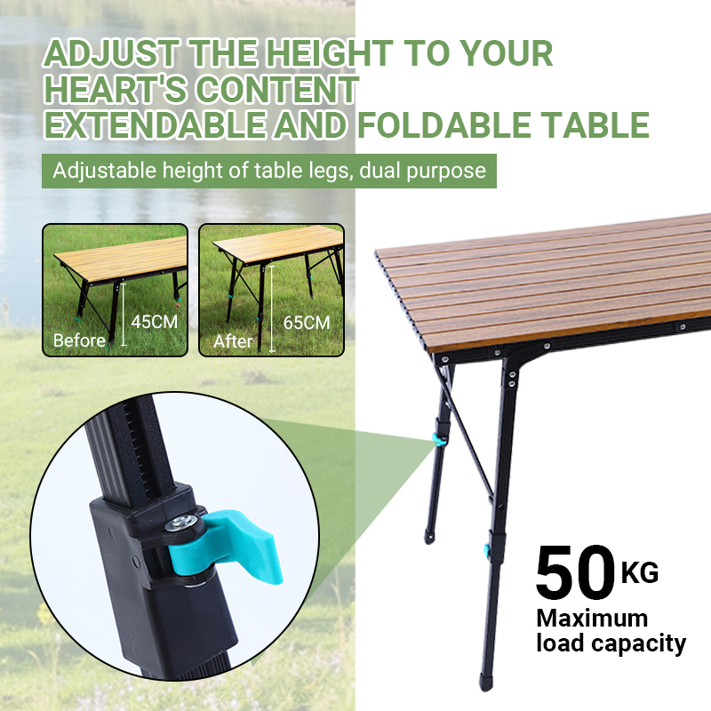 Adjustable Aluminum Alloy Tabl – Outdoor Furniture Warehouse recenzja i cena