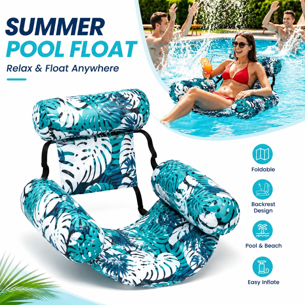 Heavy Duty Blow Up Pool Chair  – Outdoor Furniture Heavy Duty recenzja i cena