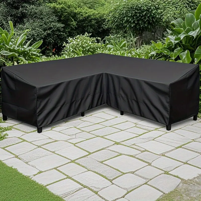 Anti-UV L-shaped Outdoor Sofa  – Outdoor Furniture Protector recenzja i cena