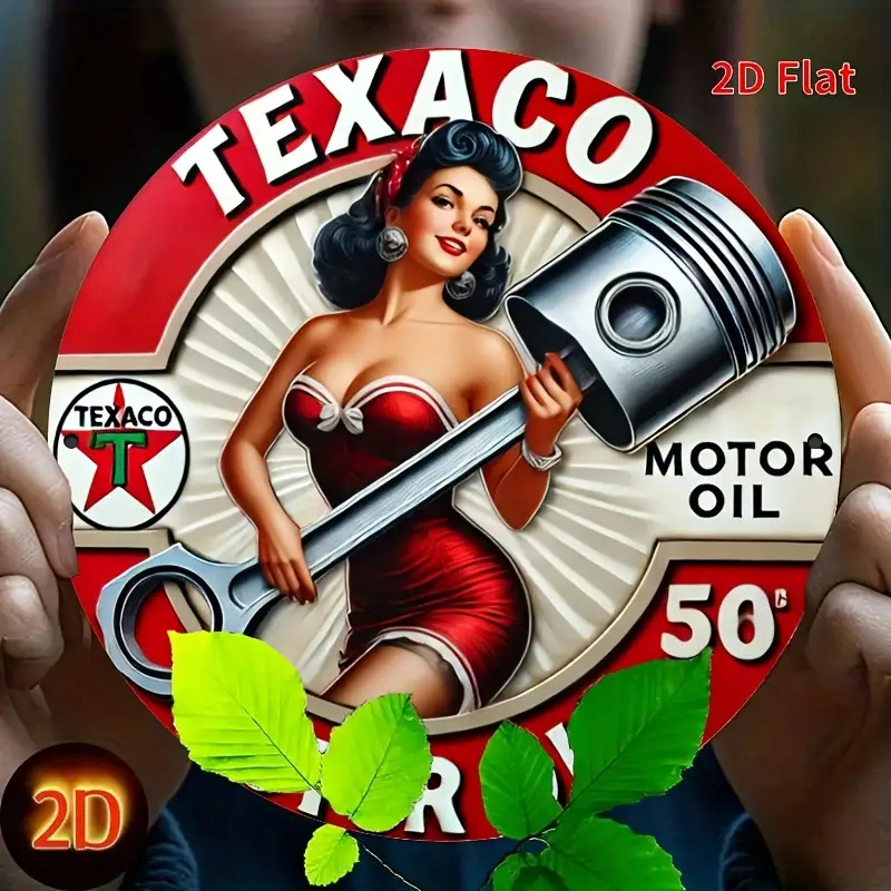 2D Flat, 1pc Vintage Texaco Mo – Outdoor Furniture Oil recenzja i cena