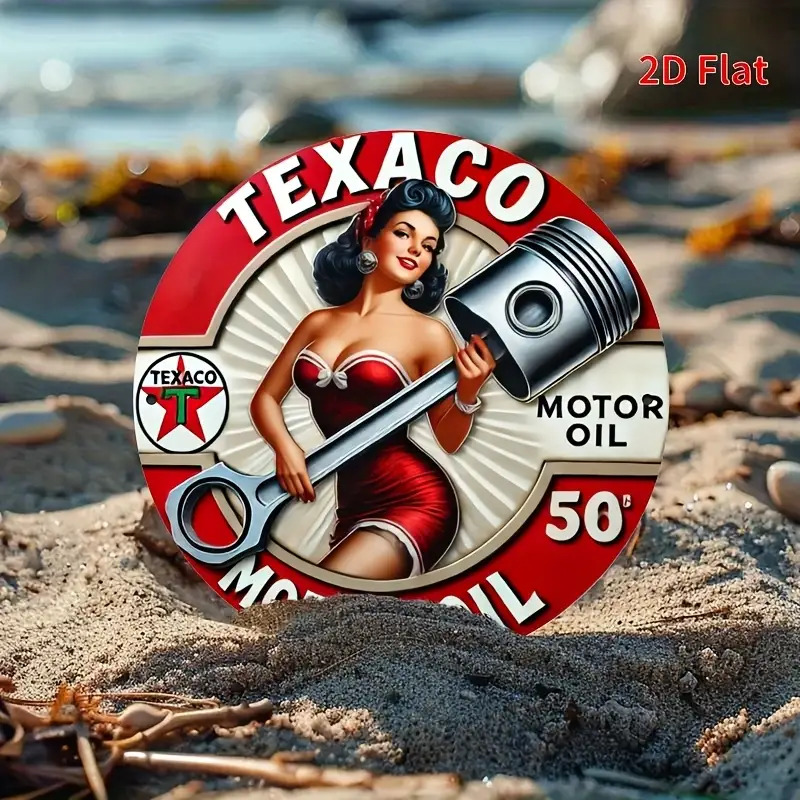 2D Flat, 1pc Vintage Texaco Mo – Outdoor Furniture Oil recenzja i cena