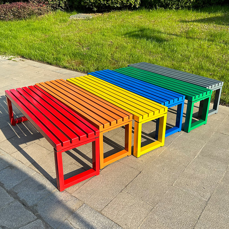 Internet celebrity White bench – Outdoor Furniture Iron recenzja i cena