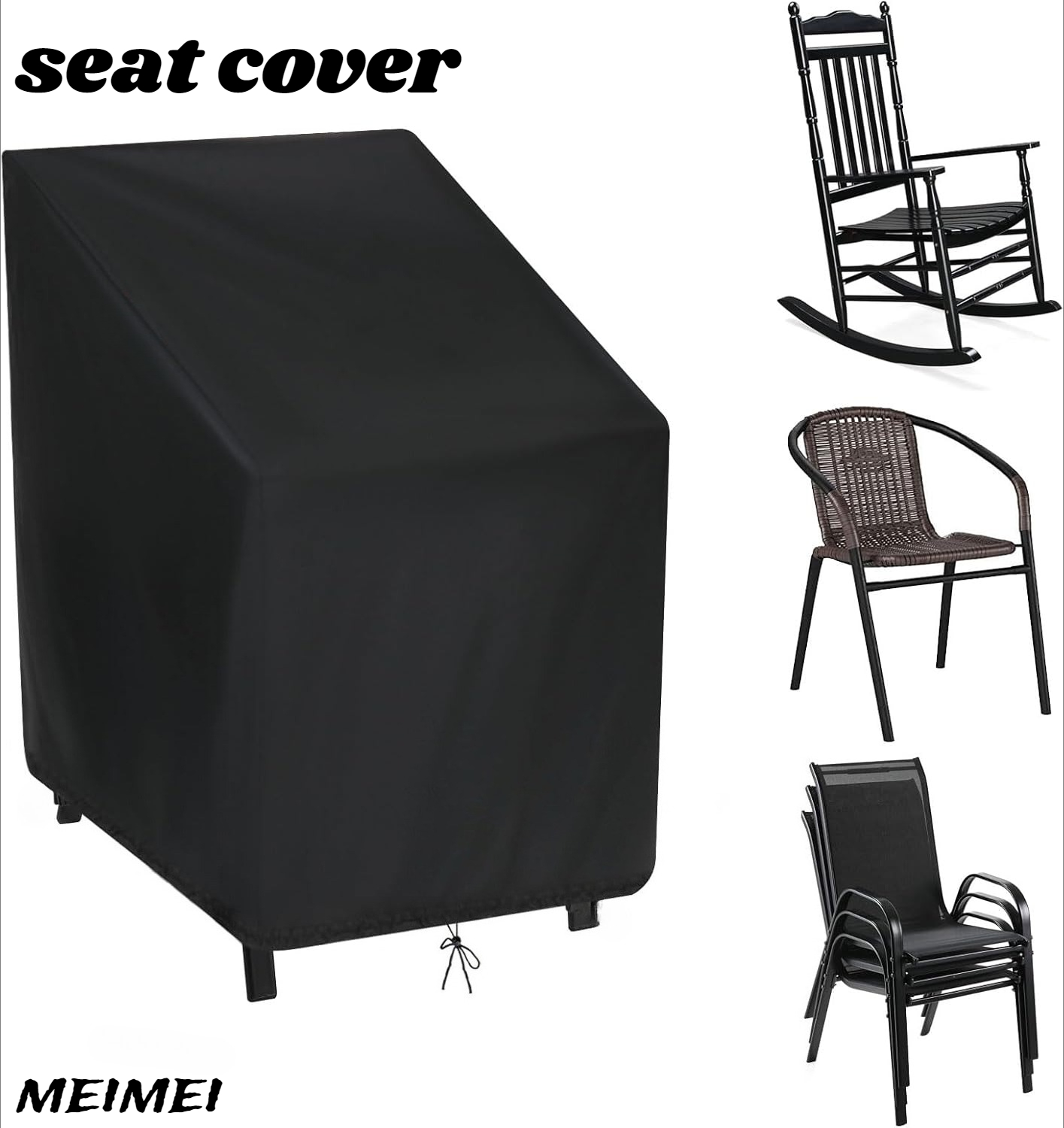 Stacked Chair Dust Cover Stora – Outdoor Furniture Protector recenzja i cena