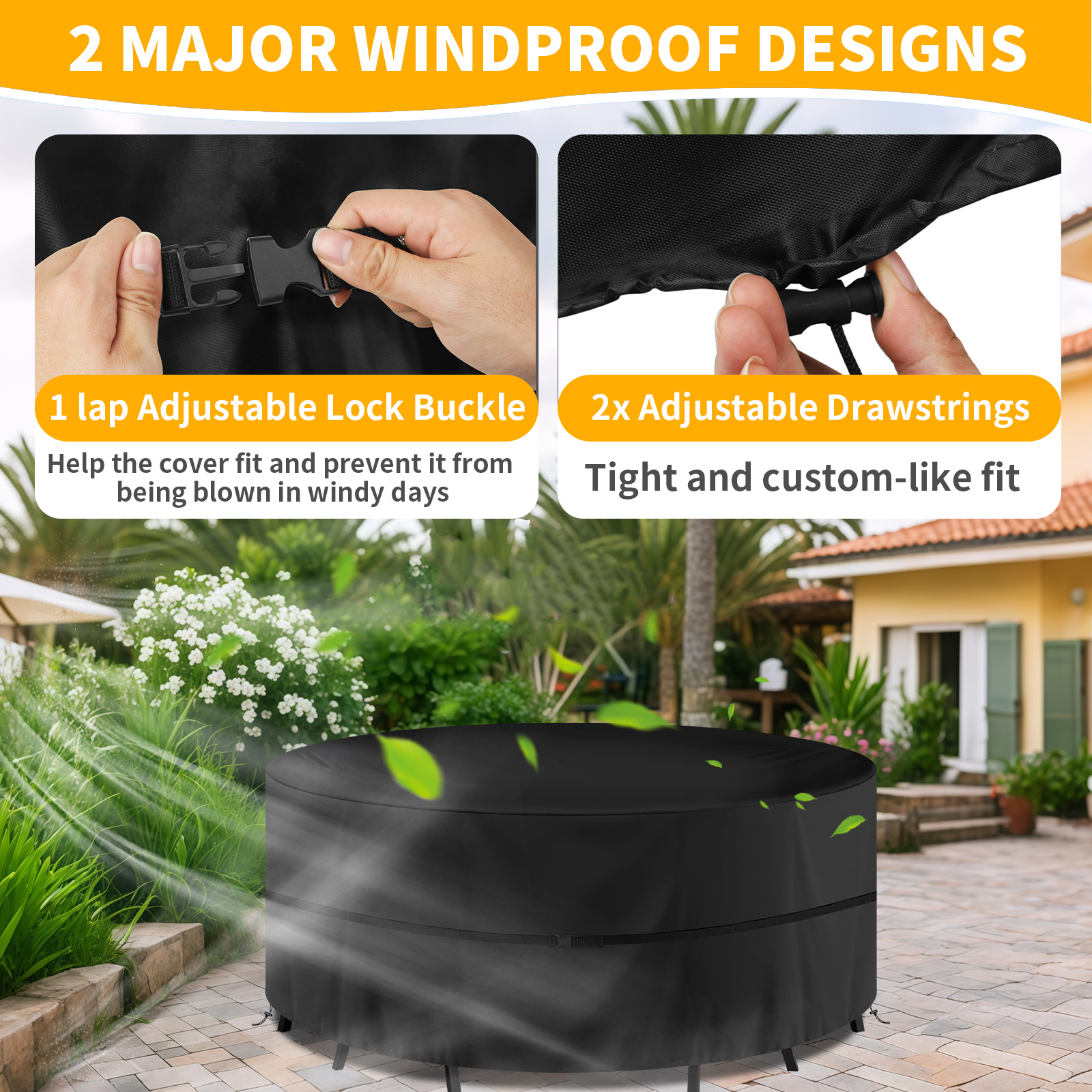 Round Waterproof Garden Furnit – Outdoor Furniture Paint recenzja i cena
