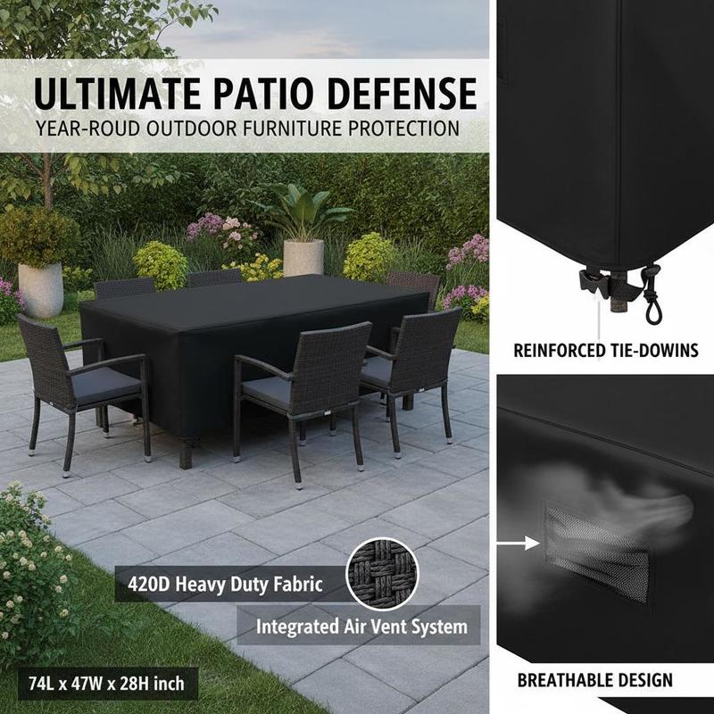 Outdoor Table Set Protector 74 – Outdoor Furniture Protector recenzja i cena