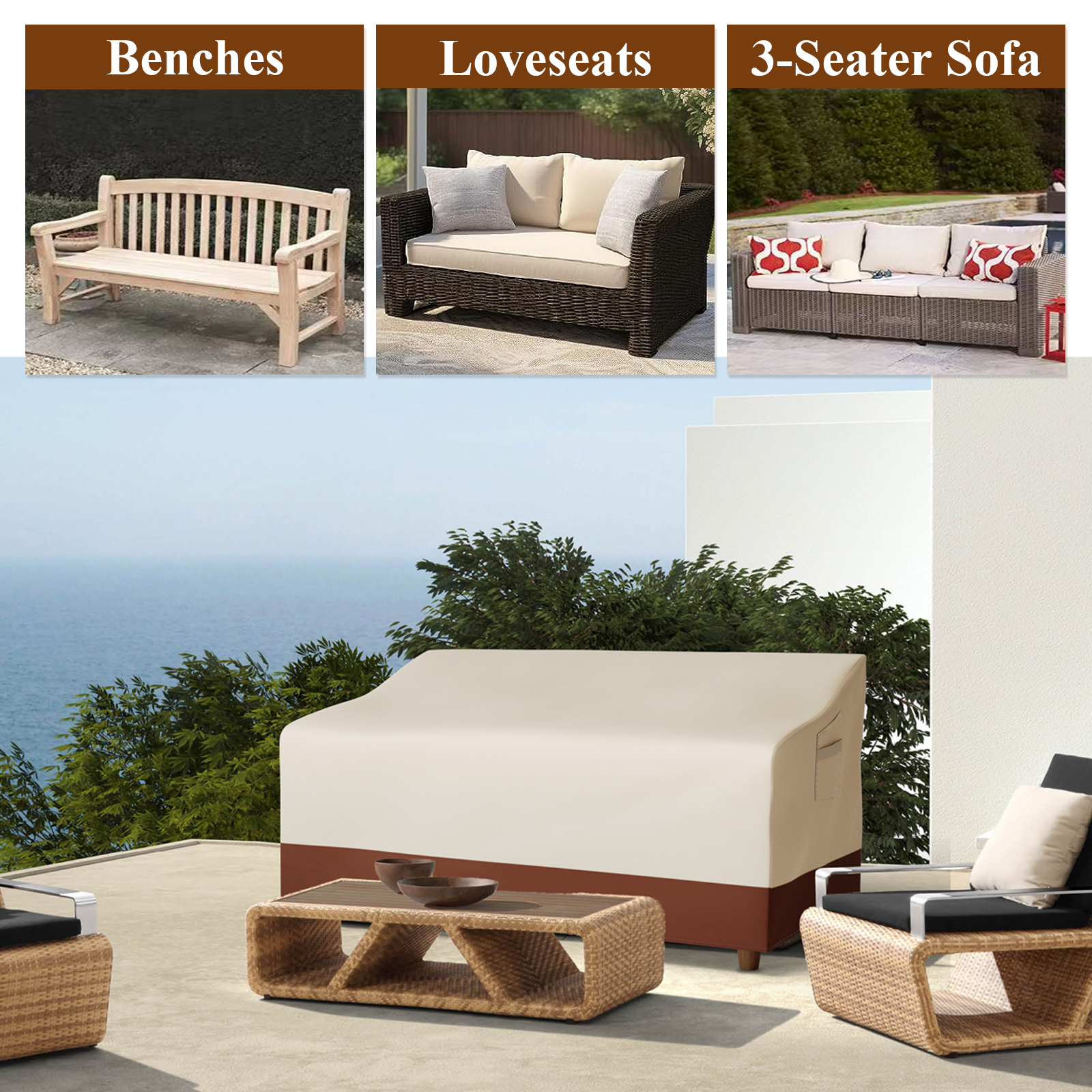 Outdoor Sofa Cover Waterproof  – Outdoor Furniture Protector recenzja i cena
