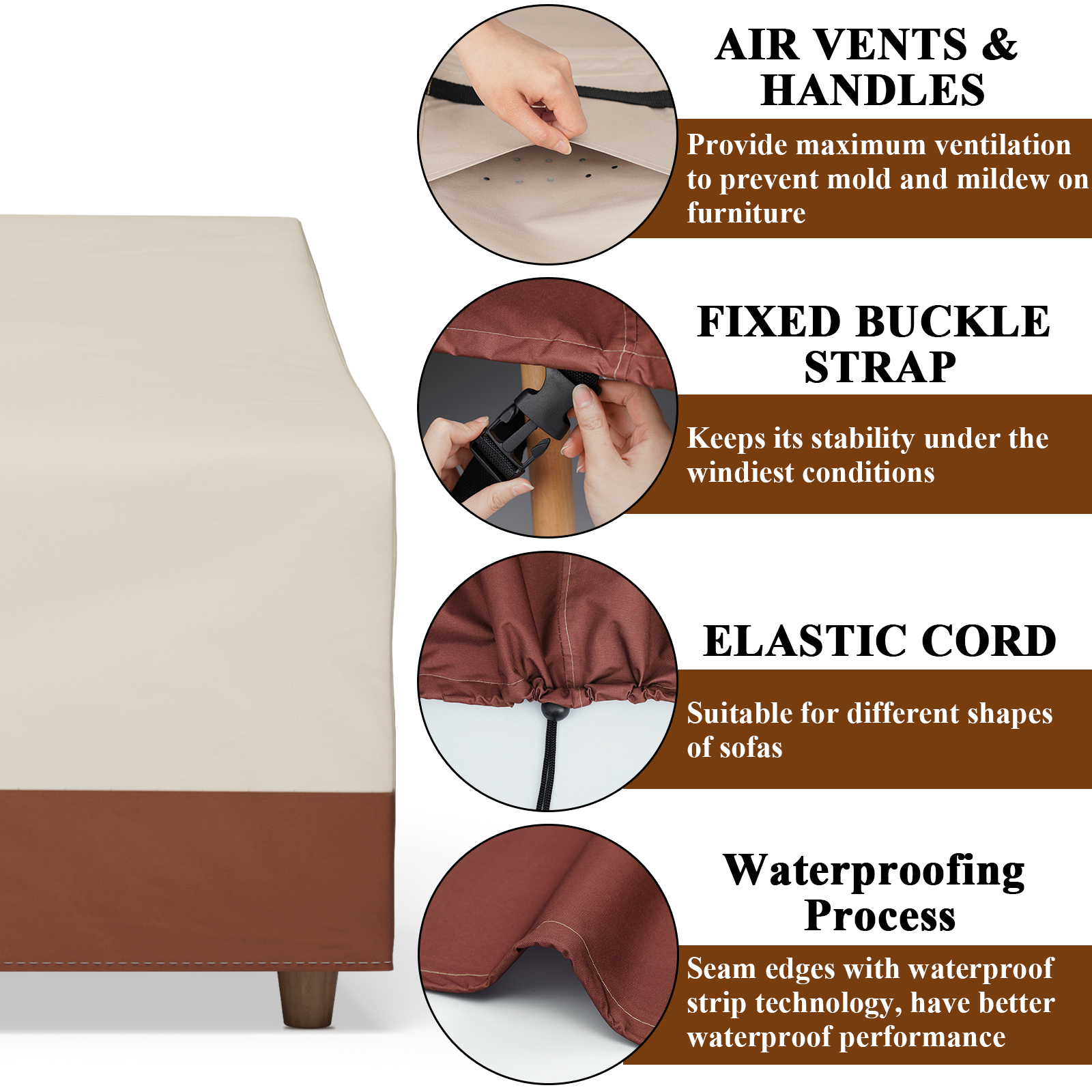 Outdoor Sofa Cover Waterproof  – Outdoor Furniture Protector recenzja i cena