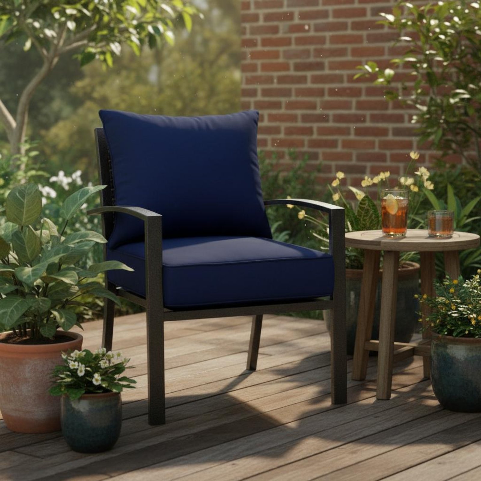Patio Chair Pad Hidden Closure – Outdoor Furniture For Patio recenzja i cena
