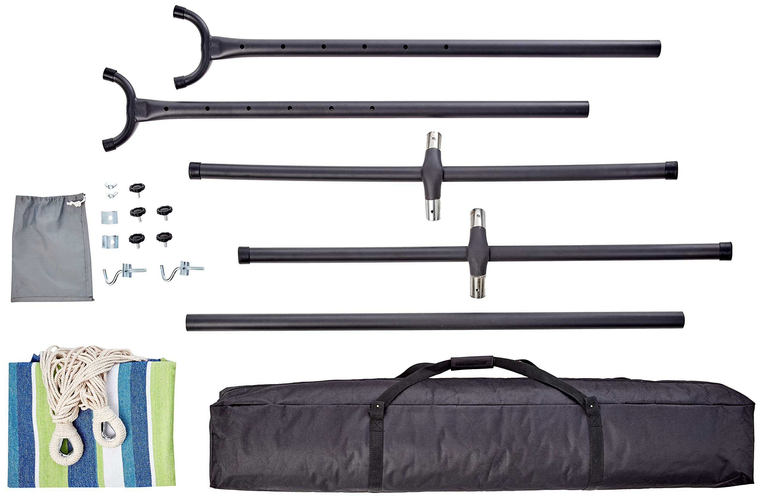 Basics Double Hammock Strips 4 – Outdoor Furniture Iron recenzja i cena